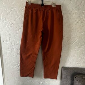 Outdoor Voices Rust Track Pants